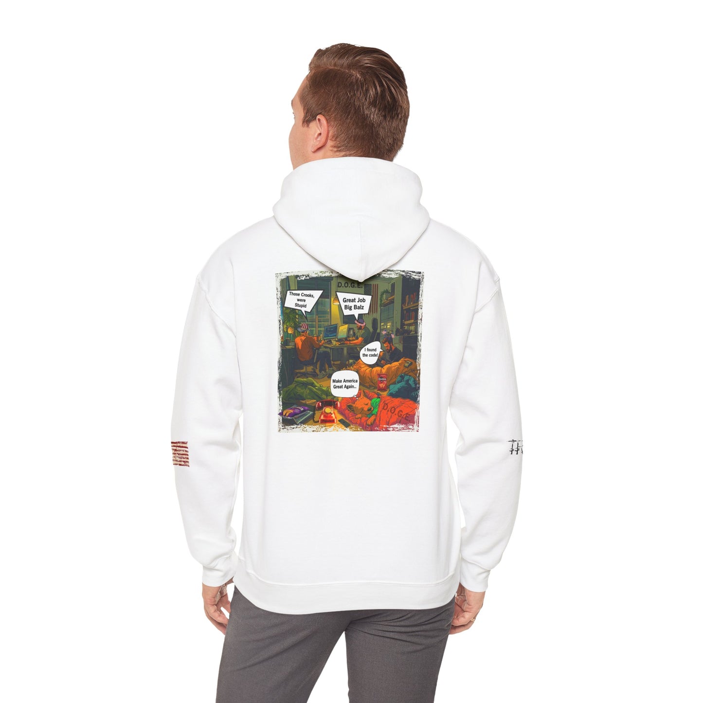 D.o.g.e  Print Hoodie Sweatshirt