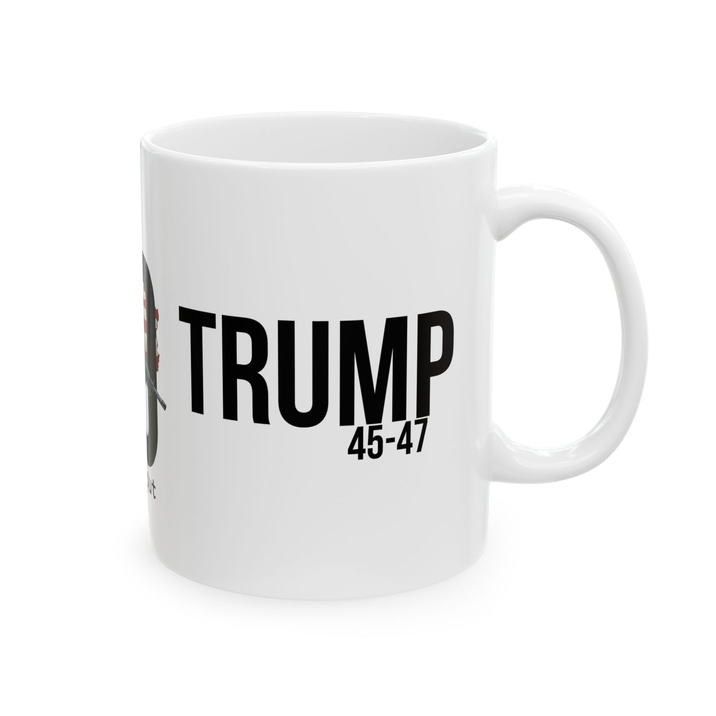 FAFO trump print, Ceramic Mug, (11oz, 15oz)