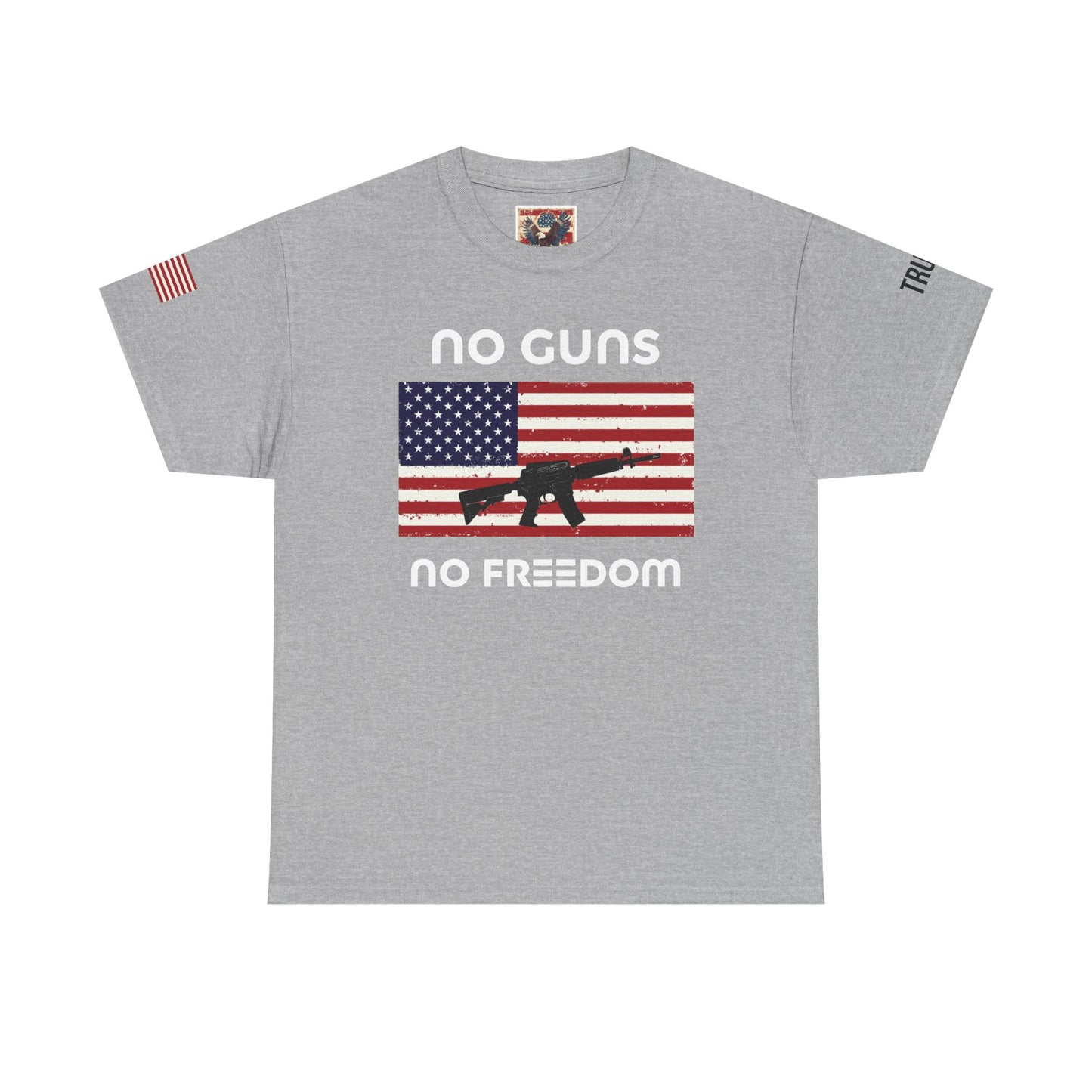 No guns no freedom trump print, Unisex Heavy Cotton Tee