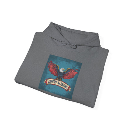 Freedom Warrior print ,Unisex Heavy Blend™ Hooded Sweatshirt