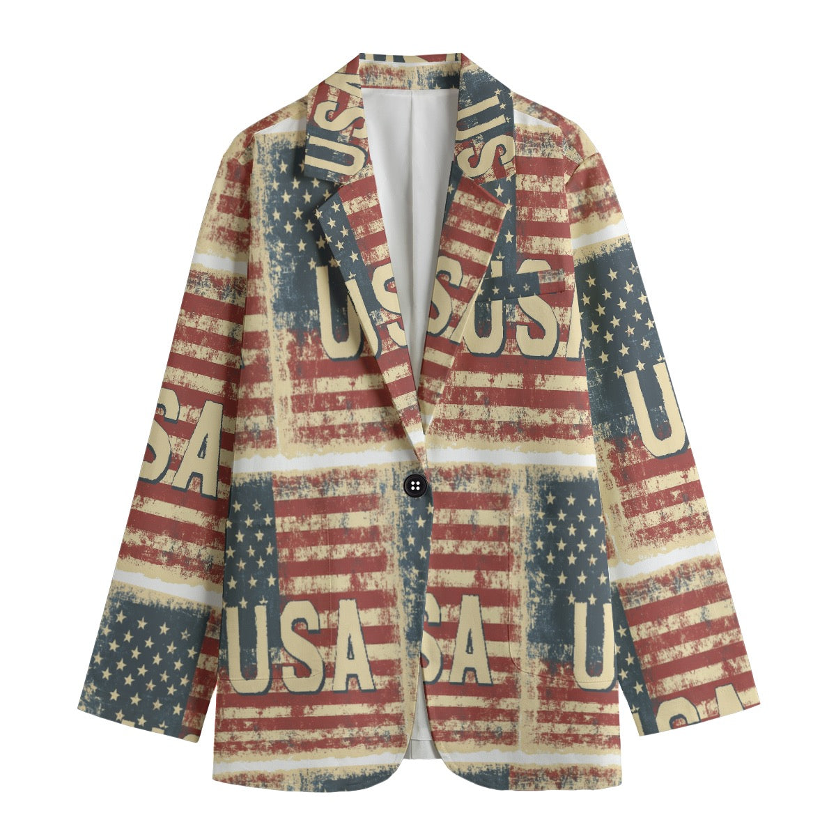 Usa Women's Leisure Blazer | 245GSM Cotton