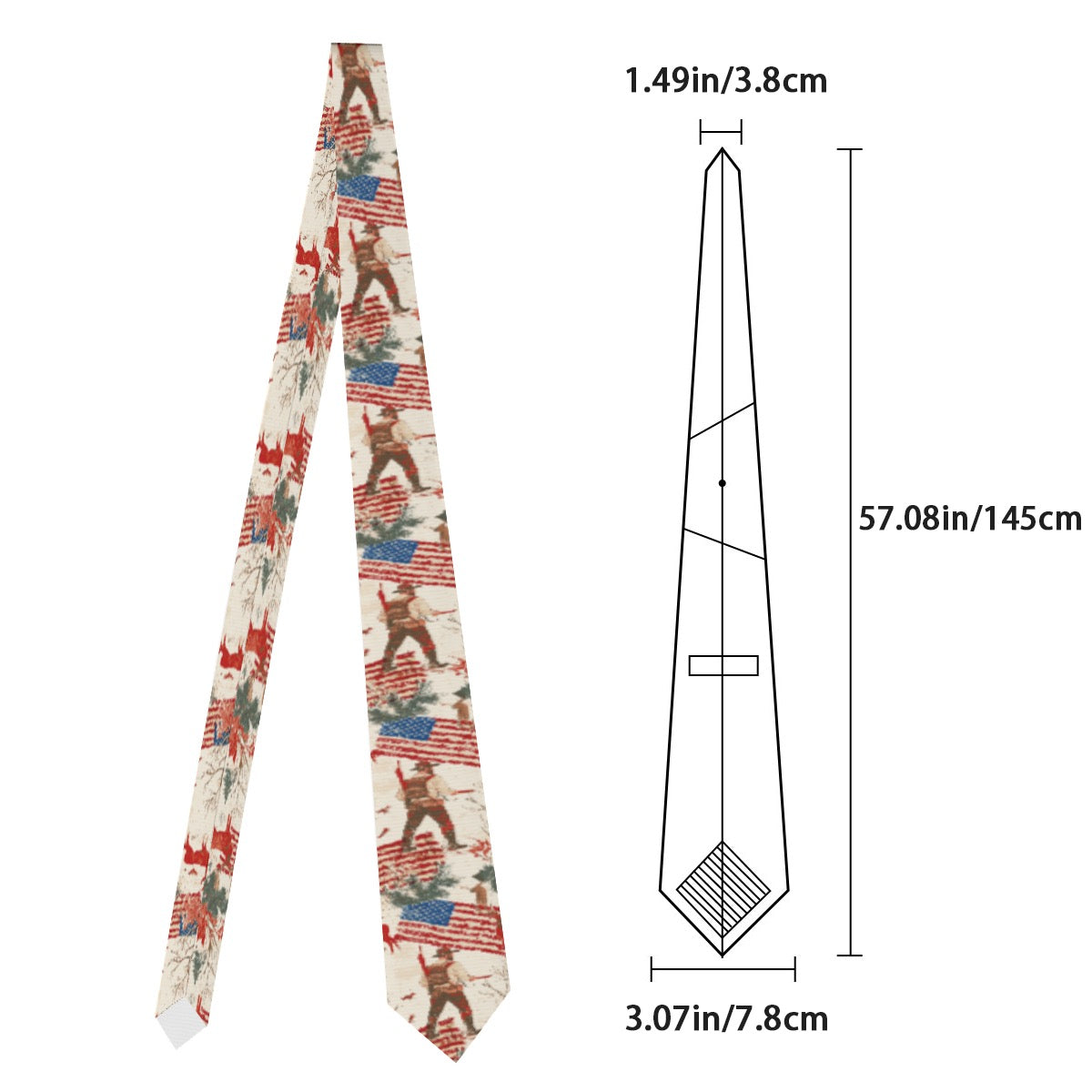 Thanksgiving 1, Unisex Tie