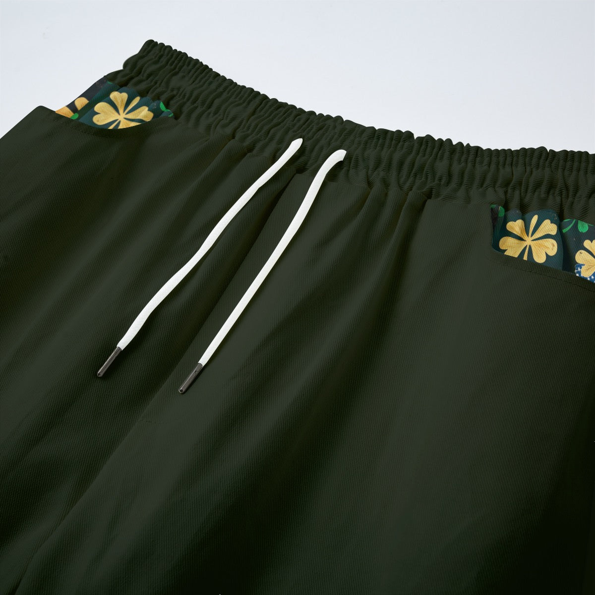 St. Patrick’s day 1, Print Unisex Straight Casual Pants | 245GSM Cotton