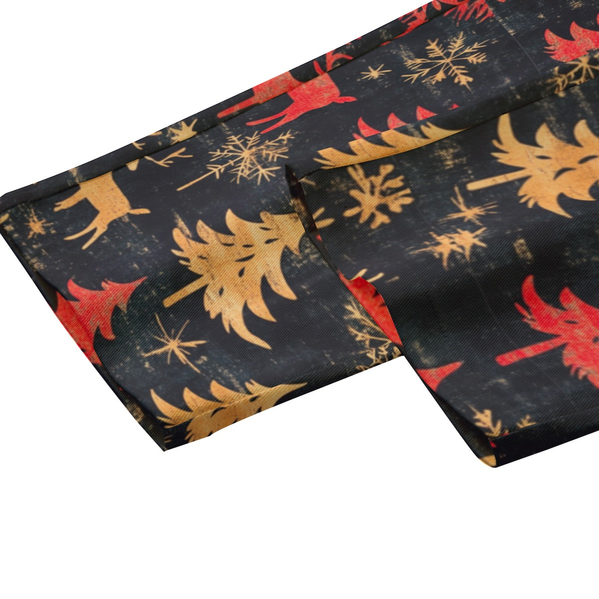 Christmas 1, Print Unisex Straight Casual Pants | 245GSM Cotton