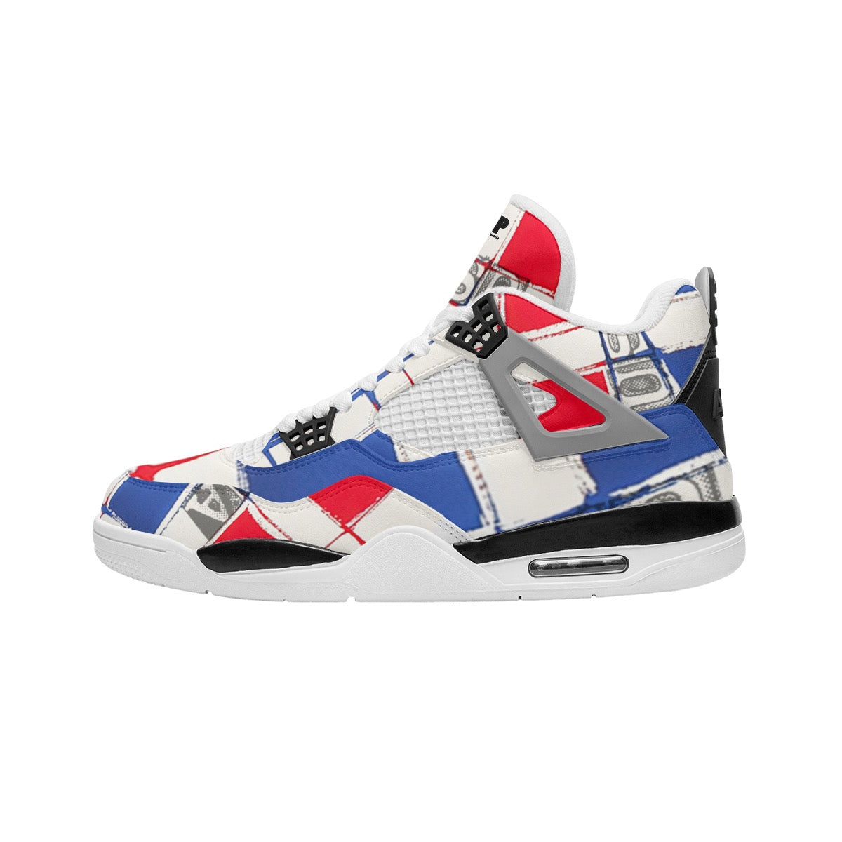 Usa Print Men's Air Cushion Basketball Shoes