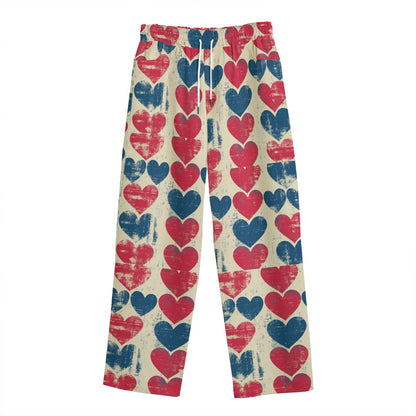 V-day 1, Print Unisex Straight Casual Pants | 245GSM Cotton