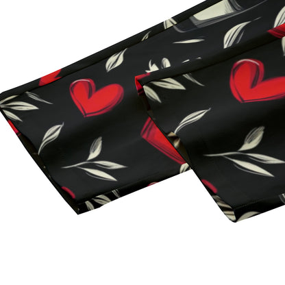 V-Day 3, Print Unisex Straight Casual Pants | 245GSM Cotton