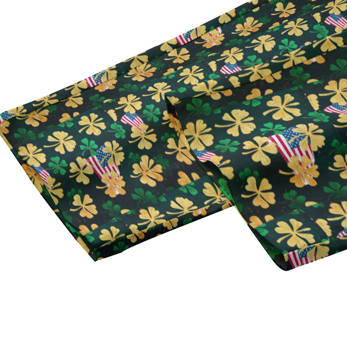 St Patrick’s day 1, Print Unisex Straight Casual Pants | 245GSM Cotton