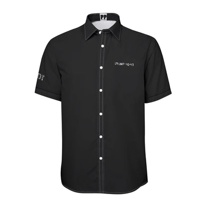 Trump, Patriot, Print Unisex Collared Shirt|115GSM Cotton poplin