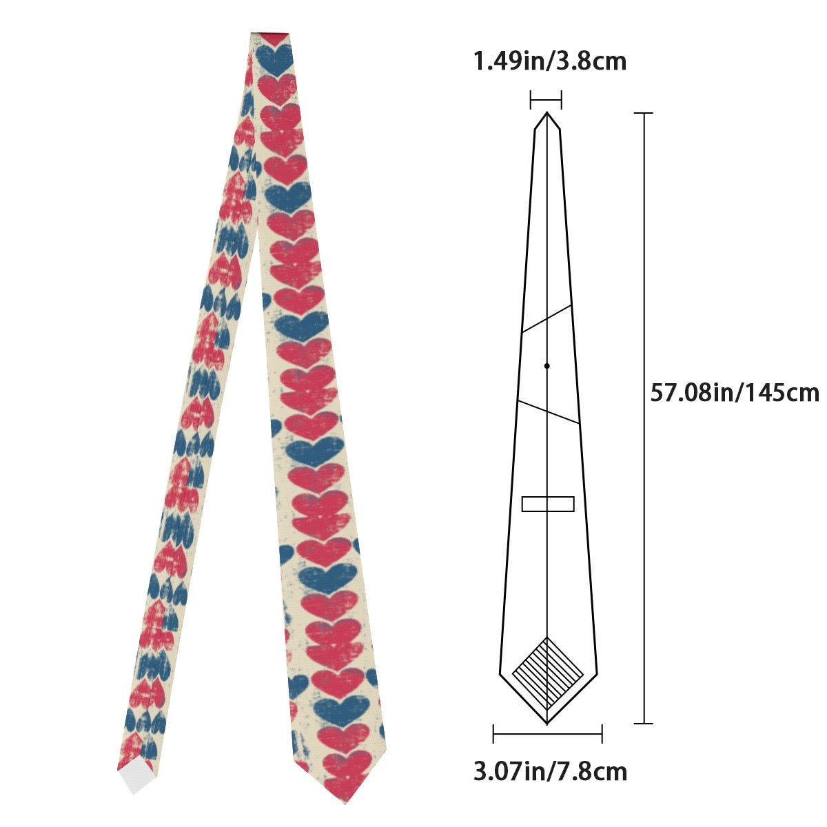 V-day 1, Unisex Tie