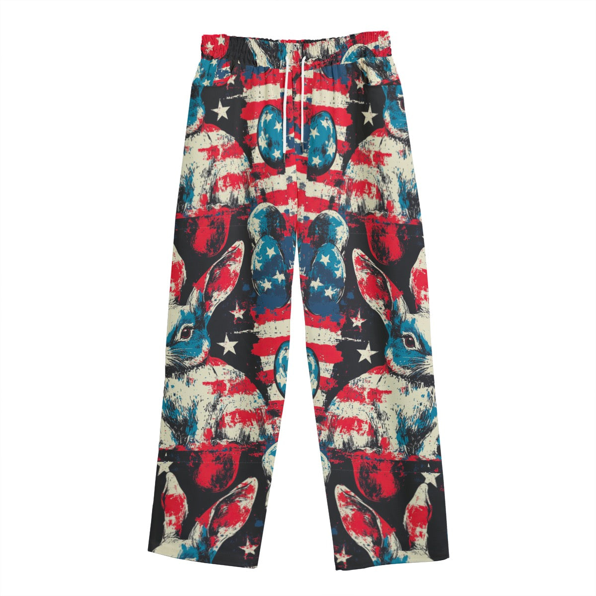 Easter 2,  Print Unisex Straight Casual Pants | 245GSM Cotton