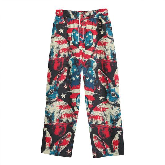 Easter 2,  Print Unisex Straight Casual Pants | 245GSM Cotton