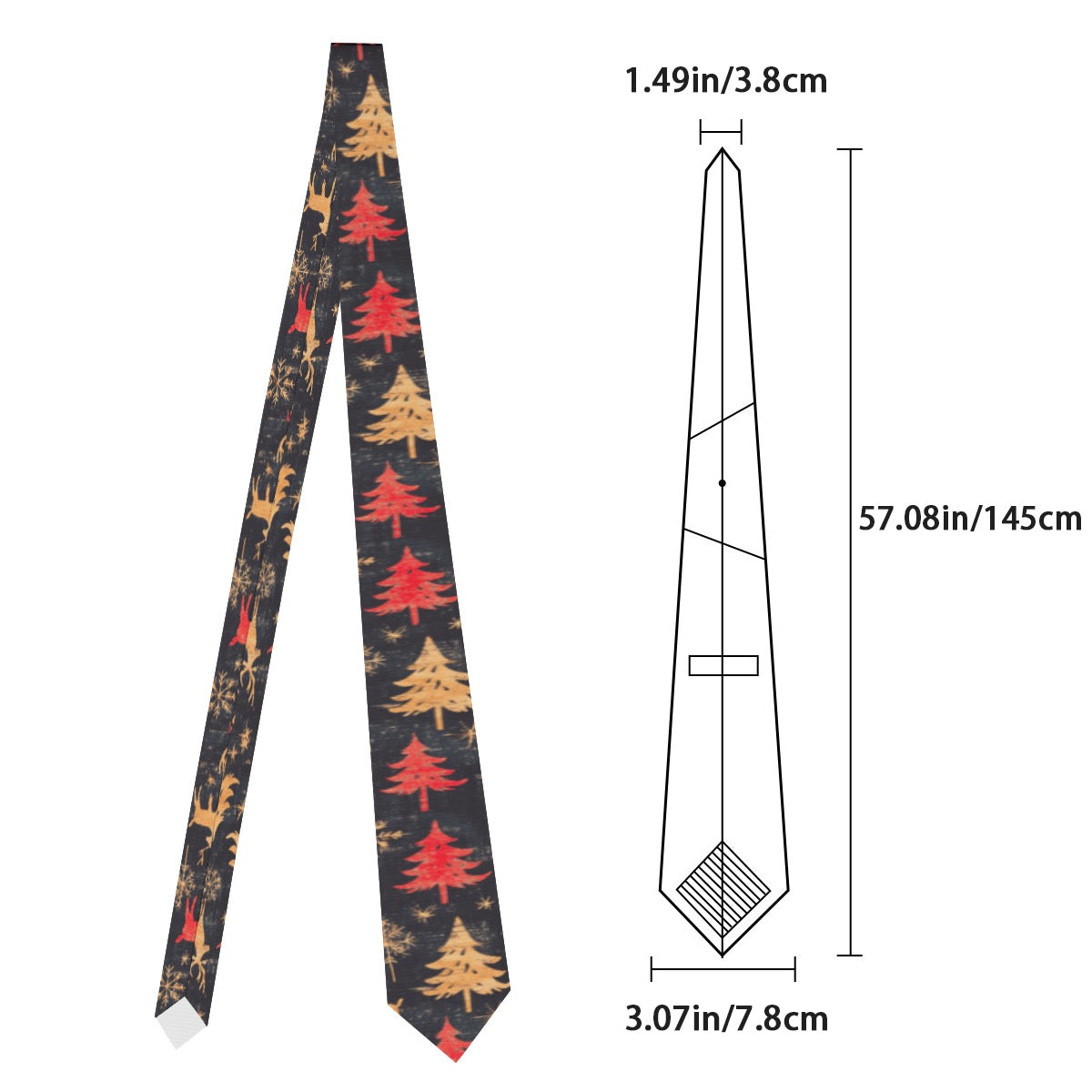 Christmas 1, Unisex Tie