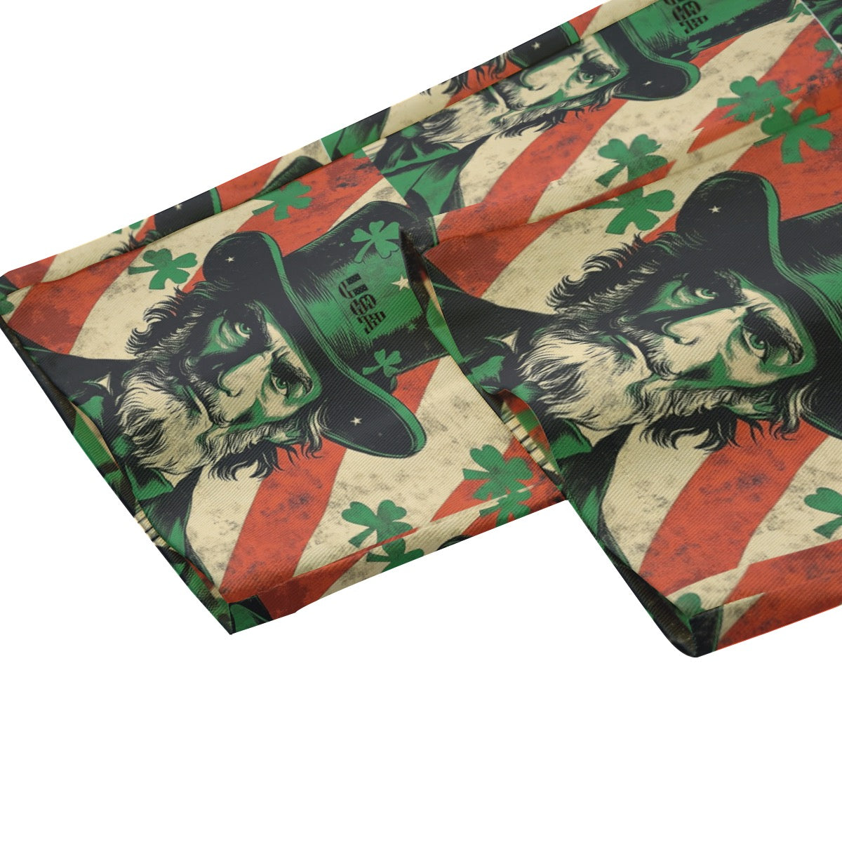 St. Patrick’s day 2, Print Unisex Straight Casual Pants | 245GSM Cotton