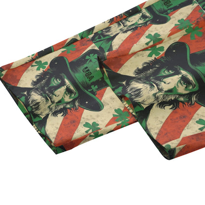 St. Patrick’s day 2, Print Unisex Straight Casual Pants | 245GSM Cotton
