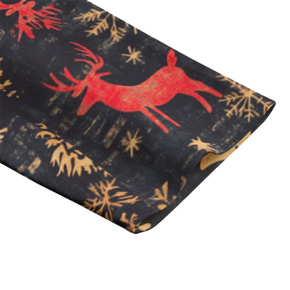 Christmas 1, Print Men's Casual Flat Lapel Collar Blazer