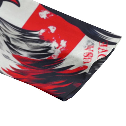 USA love Print Women's Leisure Blazer | 245GSM Cotton