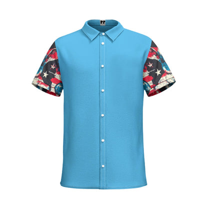 Easter 2,  PrintMen's Business Collared Shirt|115GSM Cotton poplin