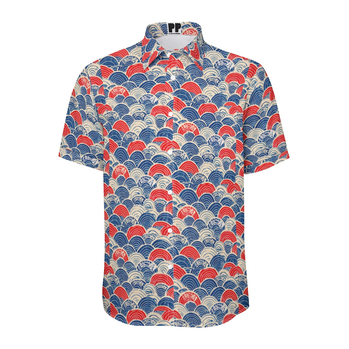 Usa  Print Unisex Collared Shirt|115GSM Cotton poplin