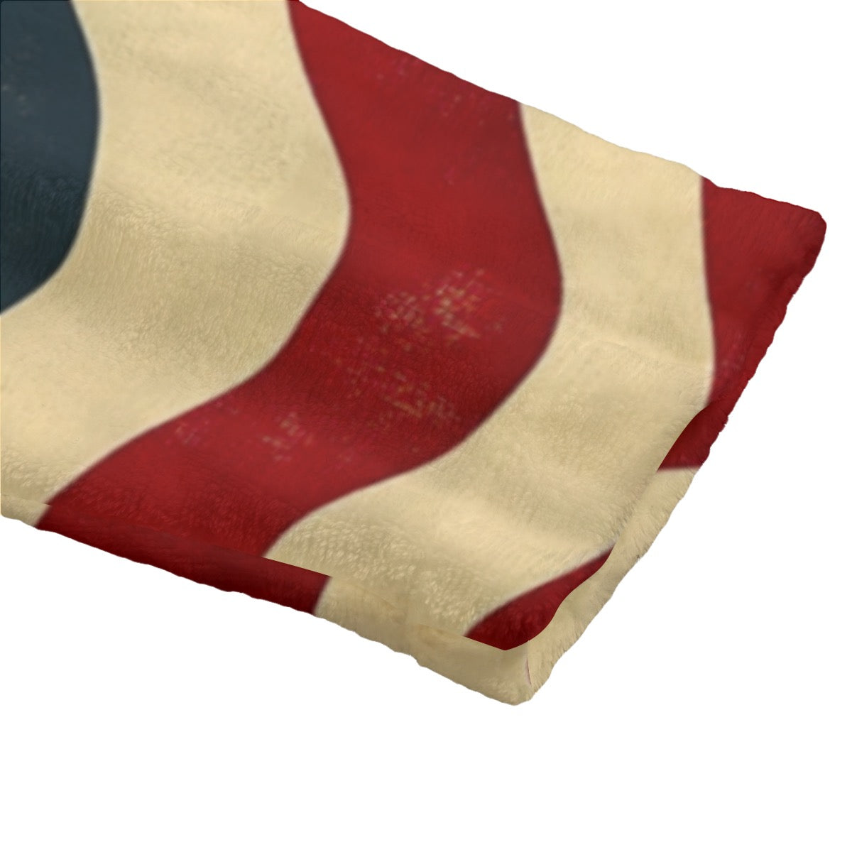 Flag USA trump patriot,  Print Unisex Flannel Hooded bathrobe