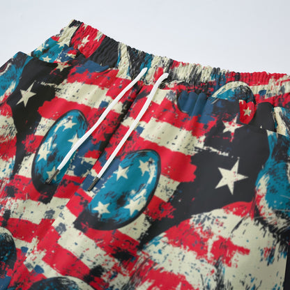 Easter 2,  Print Unisex Straight Casual Pants | 245GSM Cotton