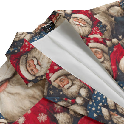 Santas Print Women's Leisure Blazer | 245GSM Cotton