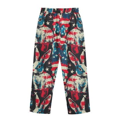 Easter 2,  Print Unisex Straight Casual Pants | 245GSM Cotton