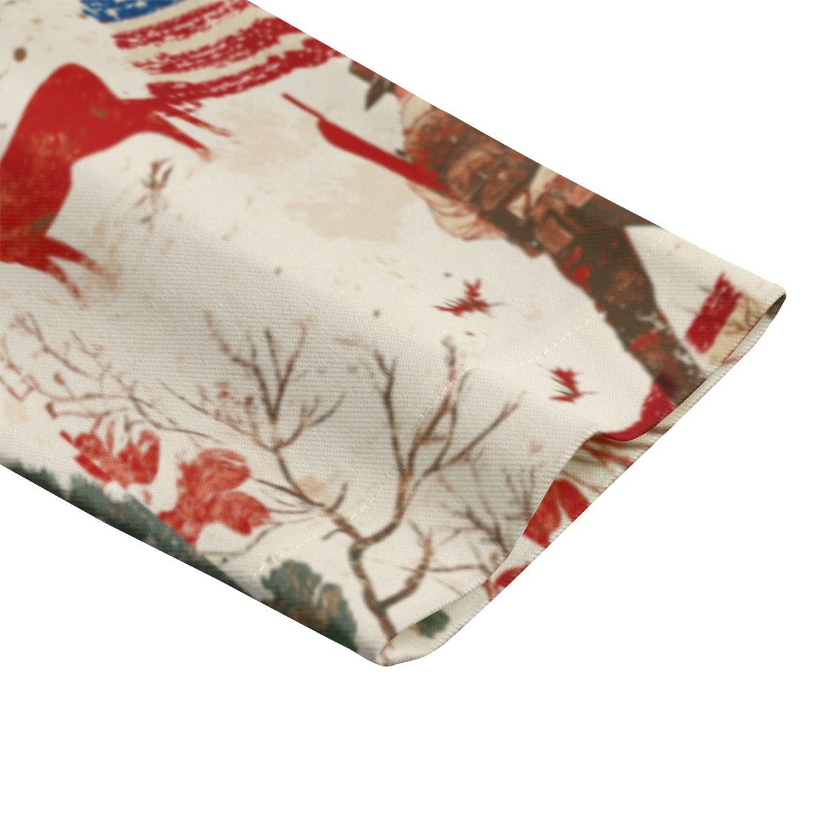 Thanksgiving 1,  Print Men's Casual Flat Lapel Collar Blazer | 245GSM Cotton