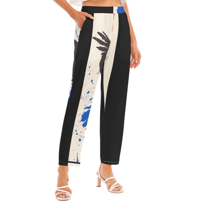 Freedom, Print Women's Loose Straight-leg Pants