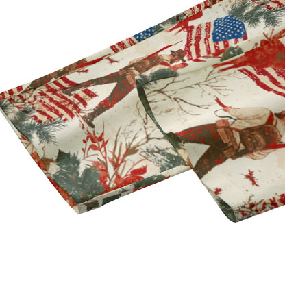 Thanksgiving 1,  Print Unisex Straight Casual Pants | 245GSM Cotton