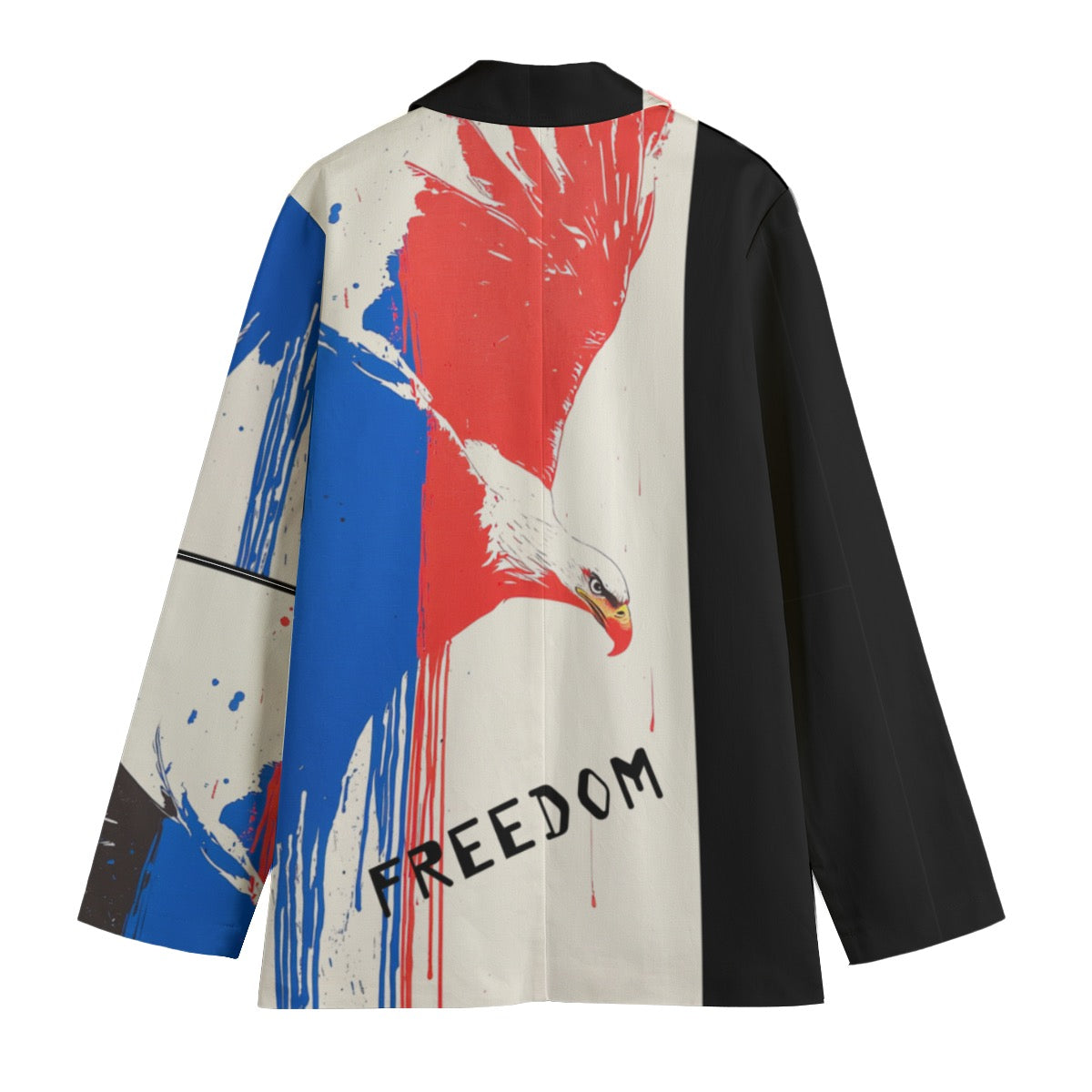 Freedom Print Women's Leisure Blazer | 245GSM Cotton