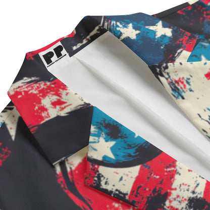 Easter 2,  Print Men's Casual Flat Lapel Collar Blazer | 245GSM Cotton