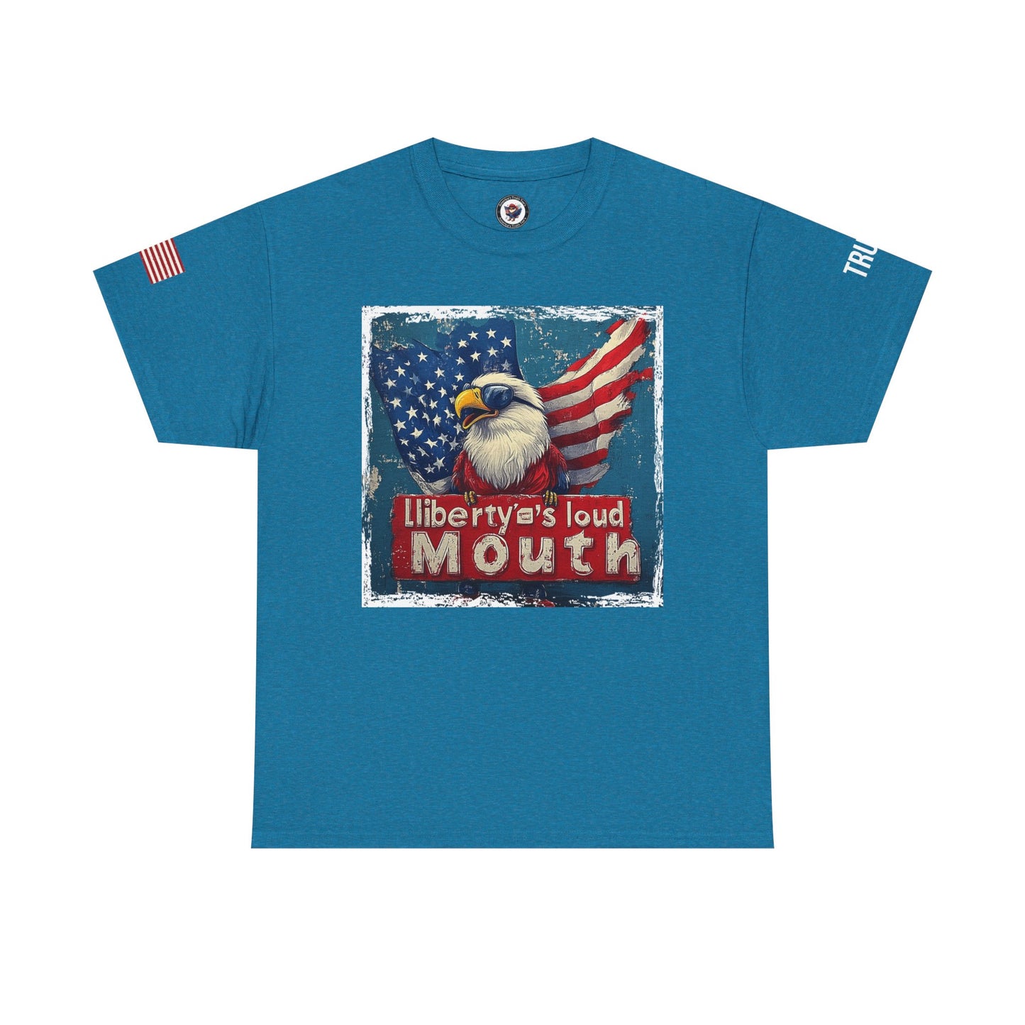Libeerty’s loud mouth trump print, Unisex Heavy Cotton Tee