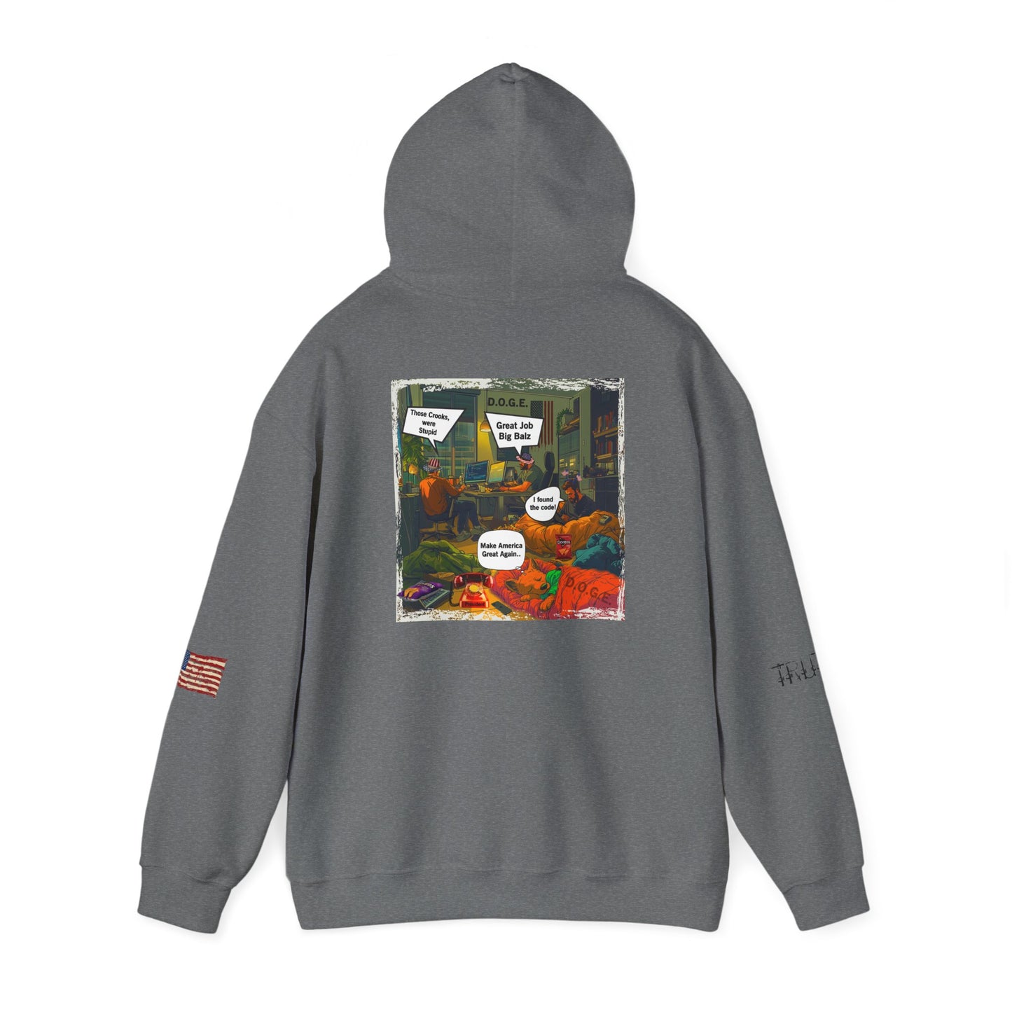 D.o.g.e  Print Hoodie Sweatshirt