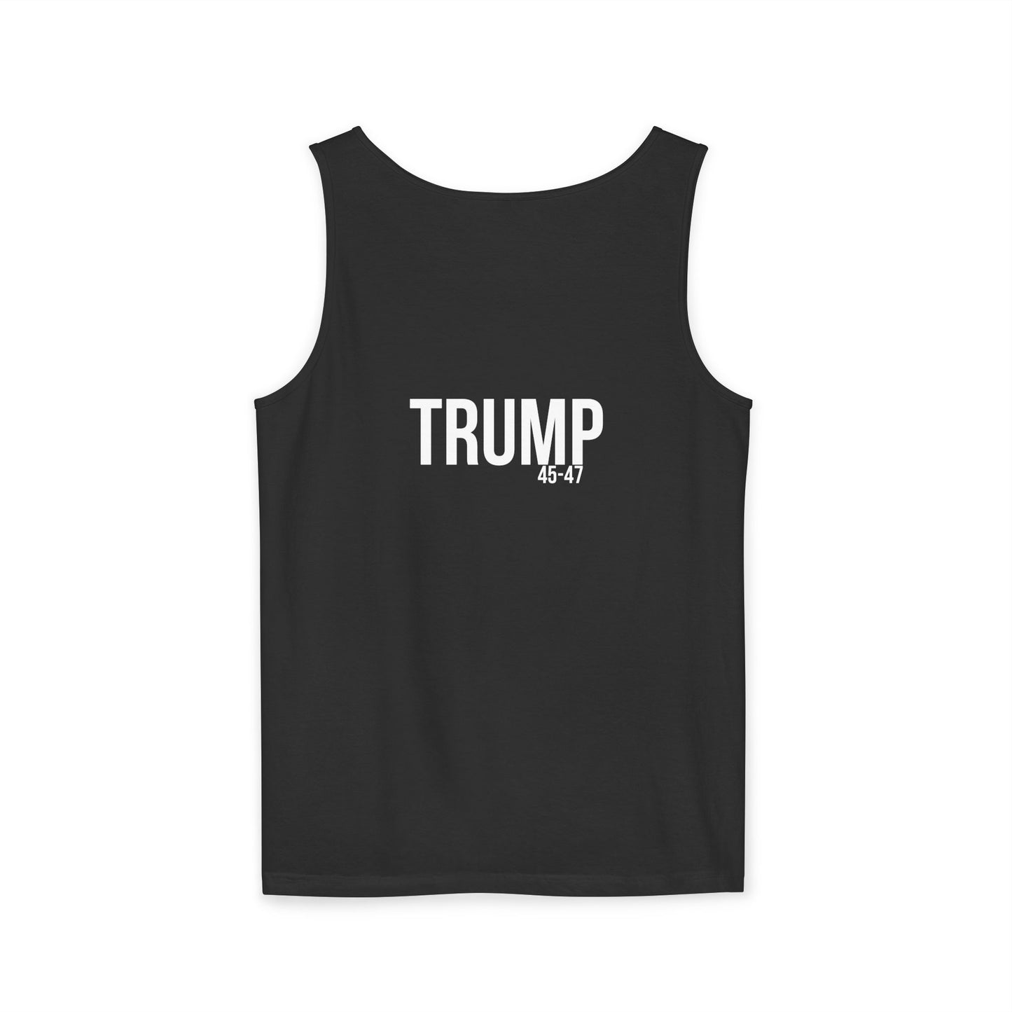 Doge trump cartoon print, Unisex Garment-Dyed Tank Top