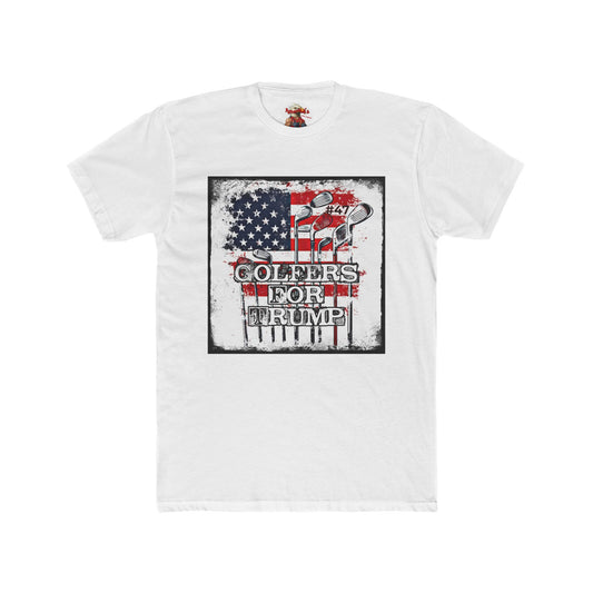 Golfers for Trump Unisex Cotton Crew Tee