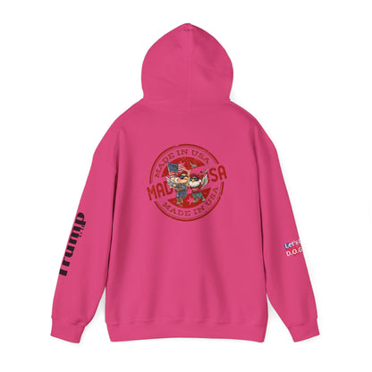 Doge, cartoon print Unisex Heavy Blend™ Hooded Sweatshirt