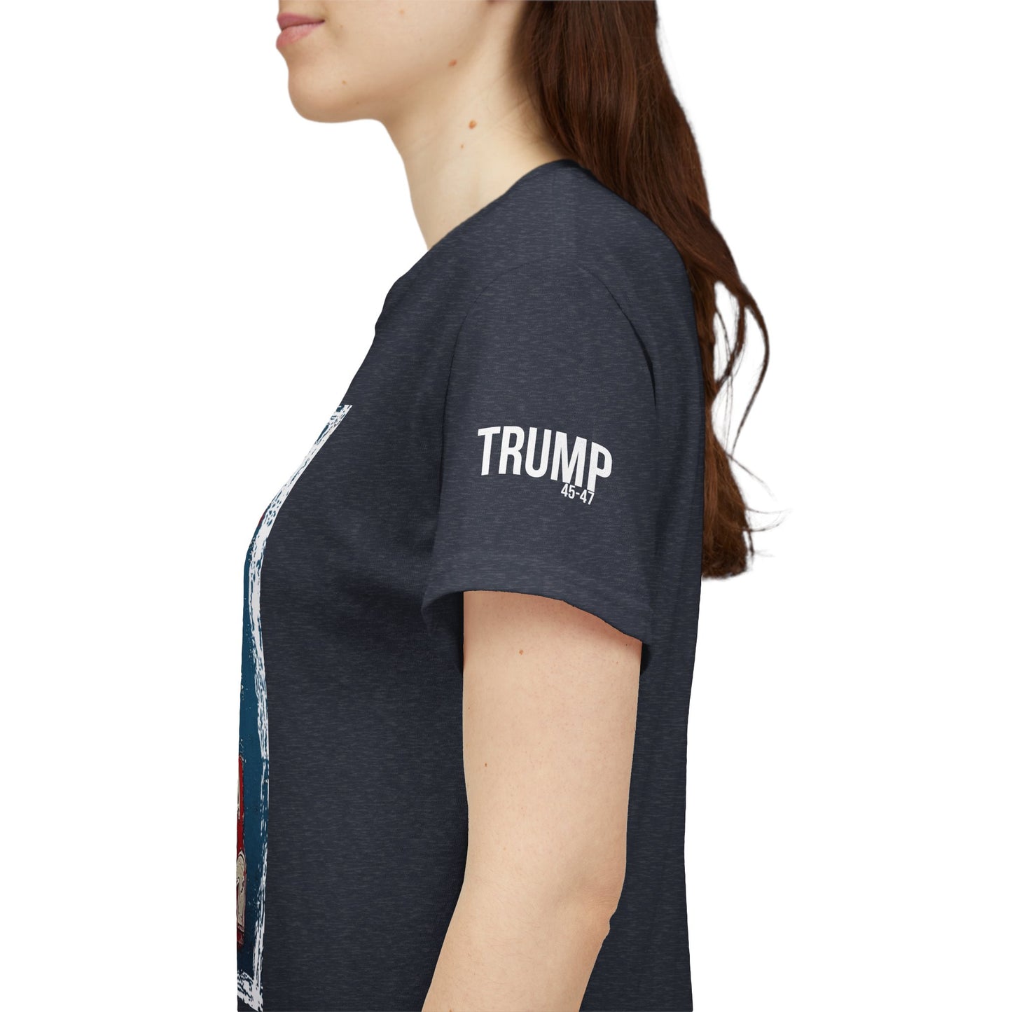 Libeerty’s loud mouth trump print, Unisex Heavy Cotton Tee