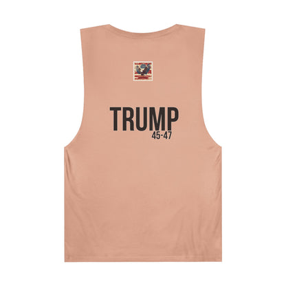 Cartoon patriotic don’t blame me print ,Unisex Barnard Tank