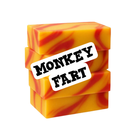 Organic soap monkey fart