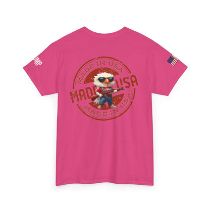 Lock loaded and patriotic, Unisex Heavy Cotton Tee