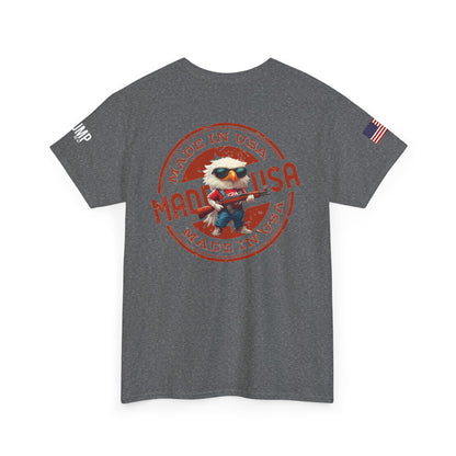 Lock loaded and patriotic, Unisex Heavy Cotton Tee
