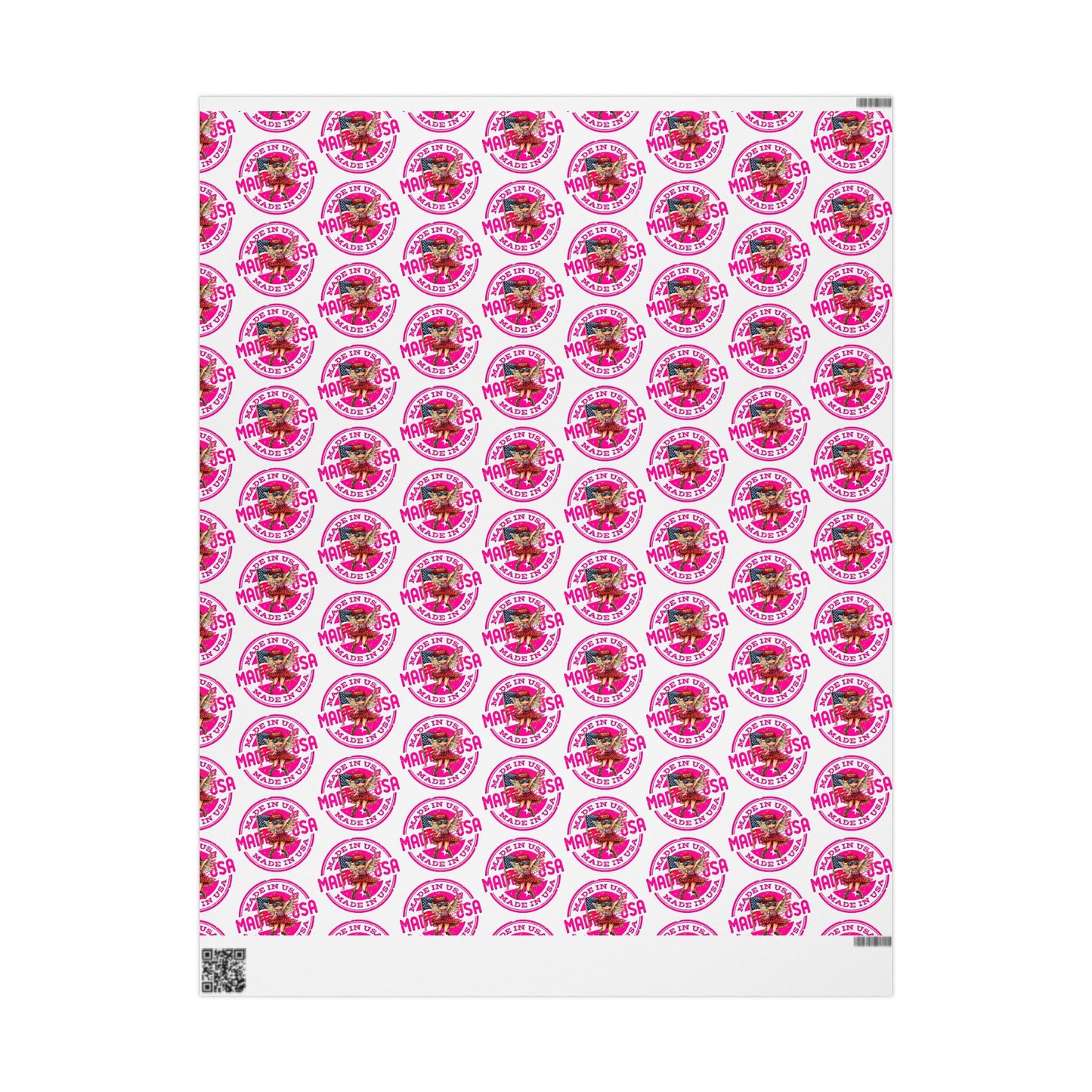 Made in USA Girl Wrapping Papers