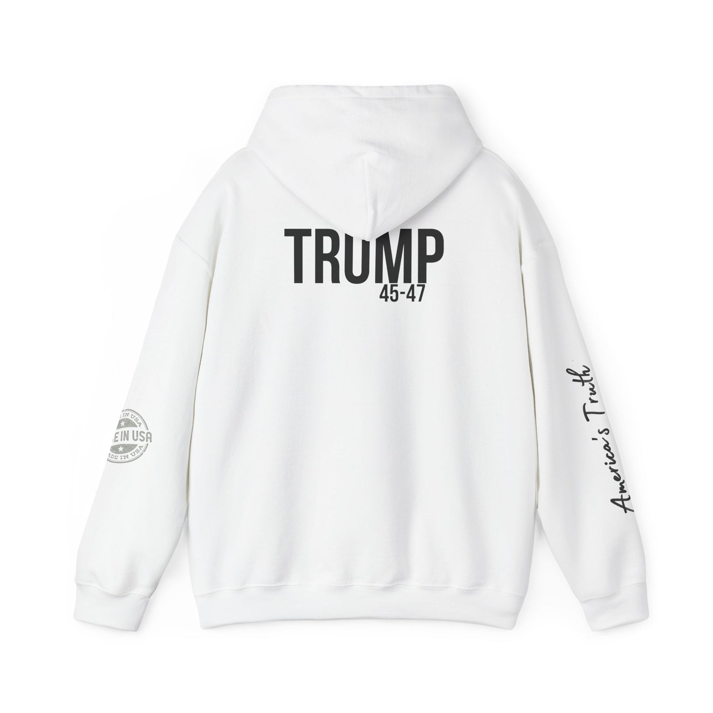 Unisex Heavy Blend™ Hooded Sweatshirt - 'Everything Matters' & 'TRUMP 45-47' Design