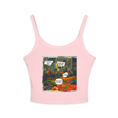 D.o.g.e. Theme Women's Spaghetti Strap Tank Top