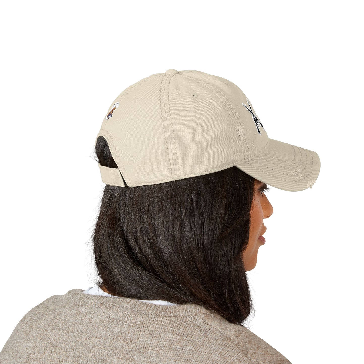 Distressed Dad Hat with 2nd That Embroidery | Casual Military Style Cap, Perfect Gift for Dads and Veterans, Unique Accessories