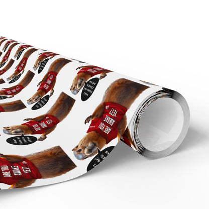 Don’t blame me, are you awake yet Wrapping Papers