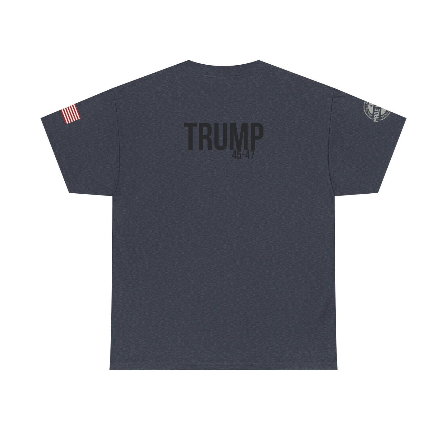 Comical Political Tee - 'I'm Back!' Trump 45-47 Unisex Heavy Cotton Tee