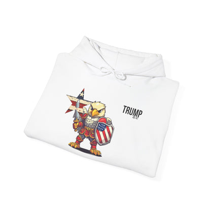 Trump Print,Unisex Heavy Blend™ Hooded Sweatshirt