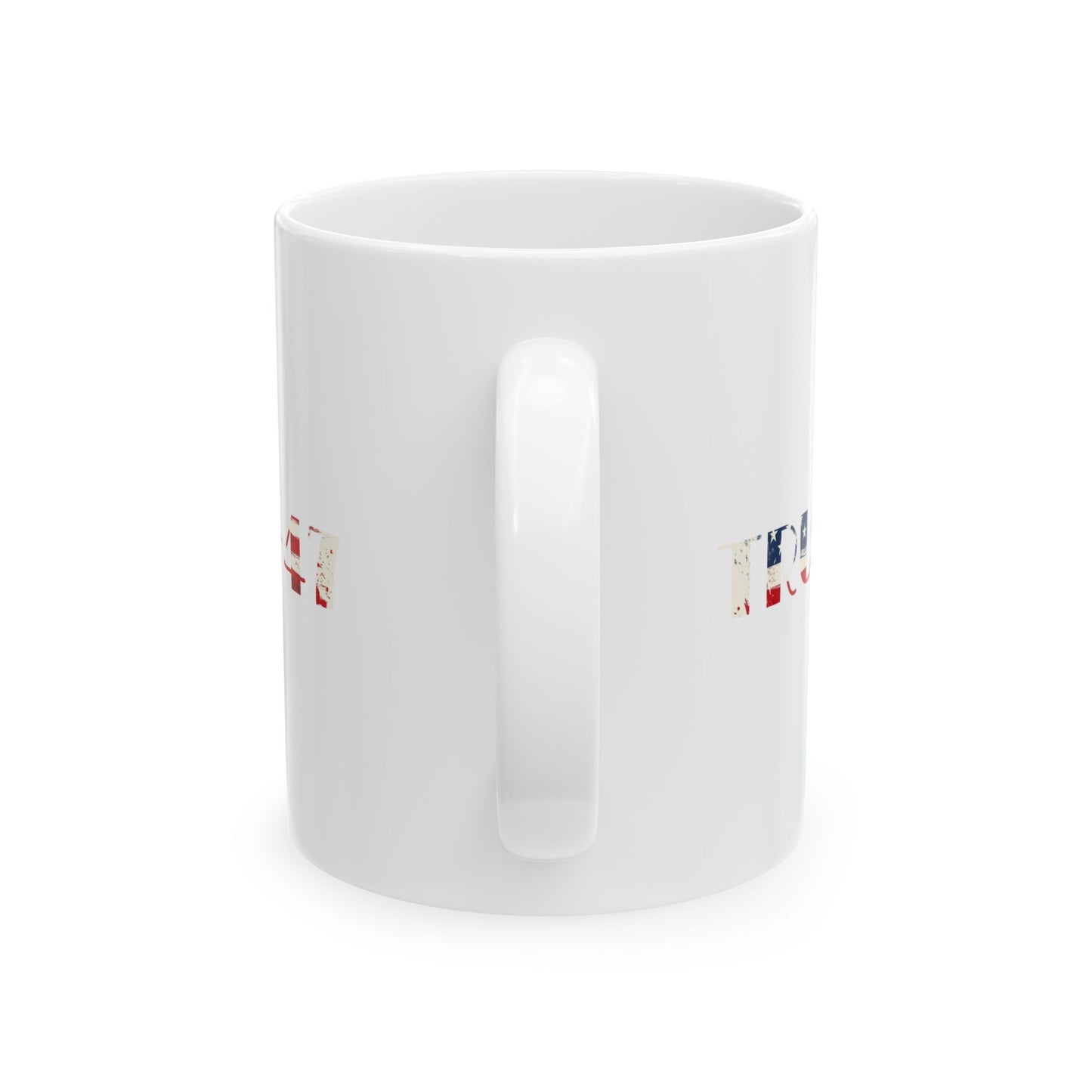 Trump patriotic print, Ceramic Mug, (11oz, 15oz)